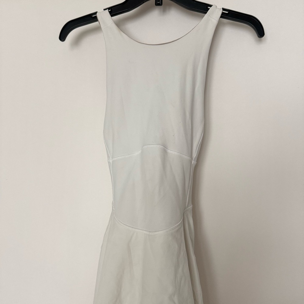 Lululemon Court Crush White Tennis Dress - Picture 5 of 7